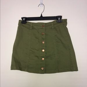 Brand New Forever21 Button Skirt