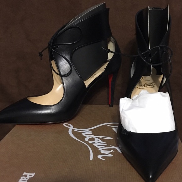 Christian Louboutin Ferme Rouge 85 leather pumps - Picture 2 of 4