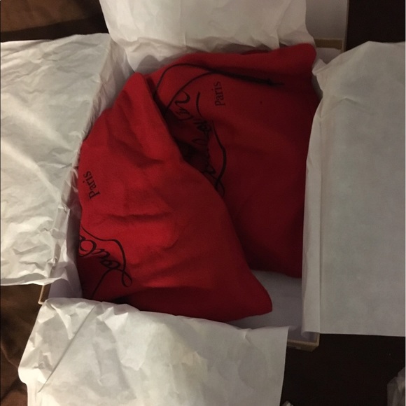 Christian Louboutin Ferme Rouge 85 leather pumps - Picture 4 of 4