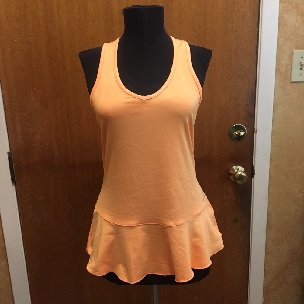 Peplum workout top