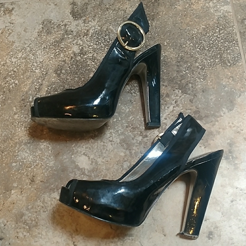 Black heels