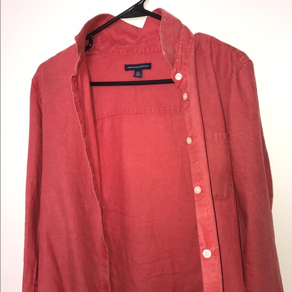 American Eagle Button Up Shirt - Picture 1 of 4