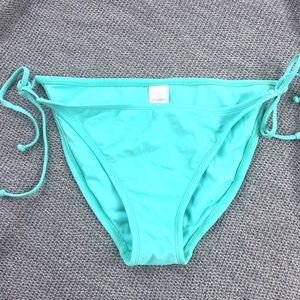 Turquoise String Bikini Bottoms