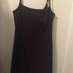 Purple suede dress from express
