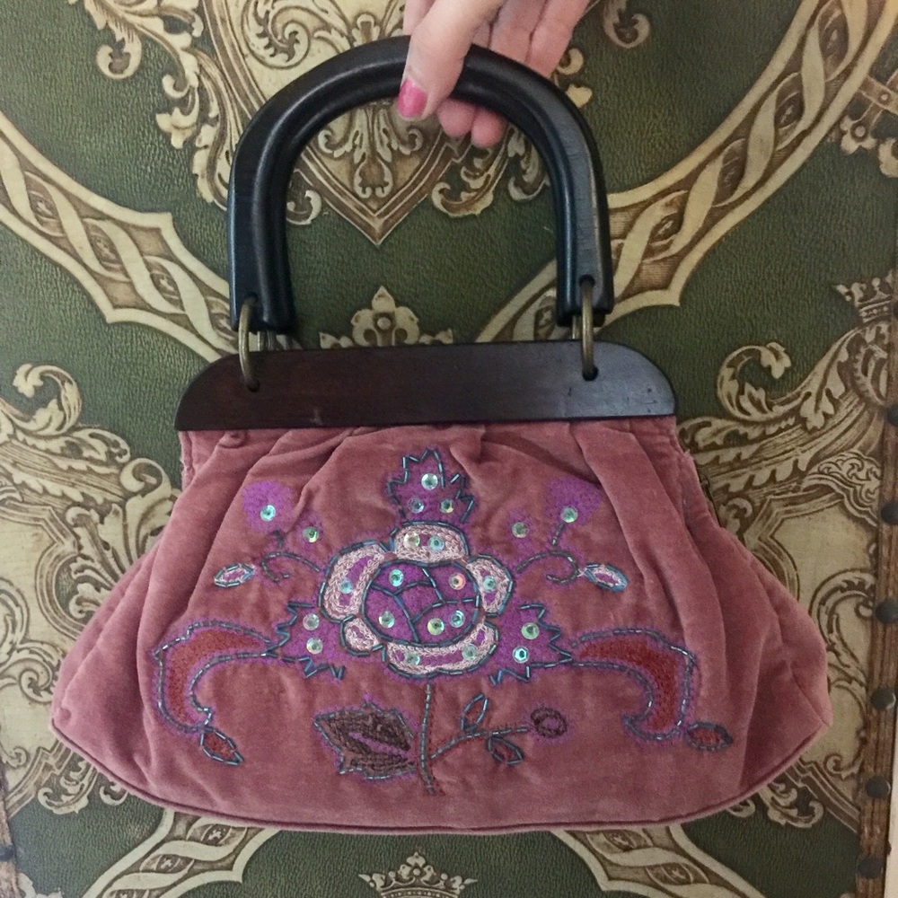 Adorable Vintage Boho beaded handbag