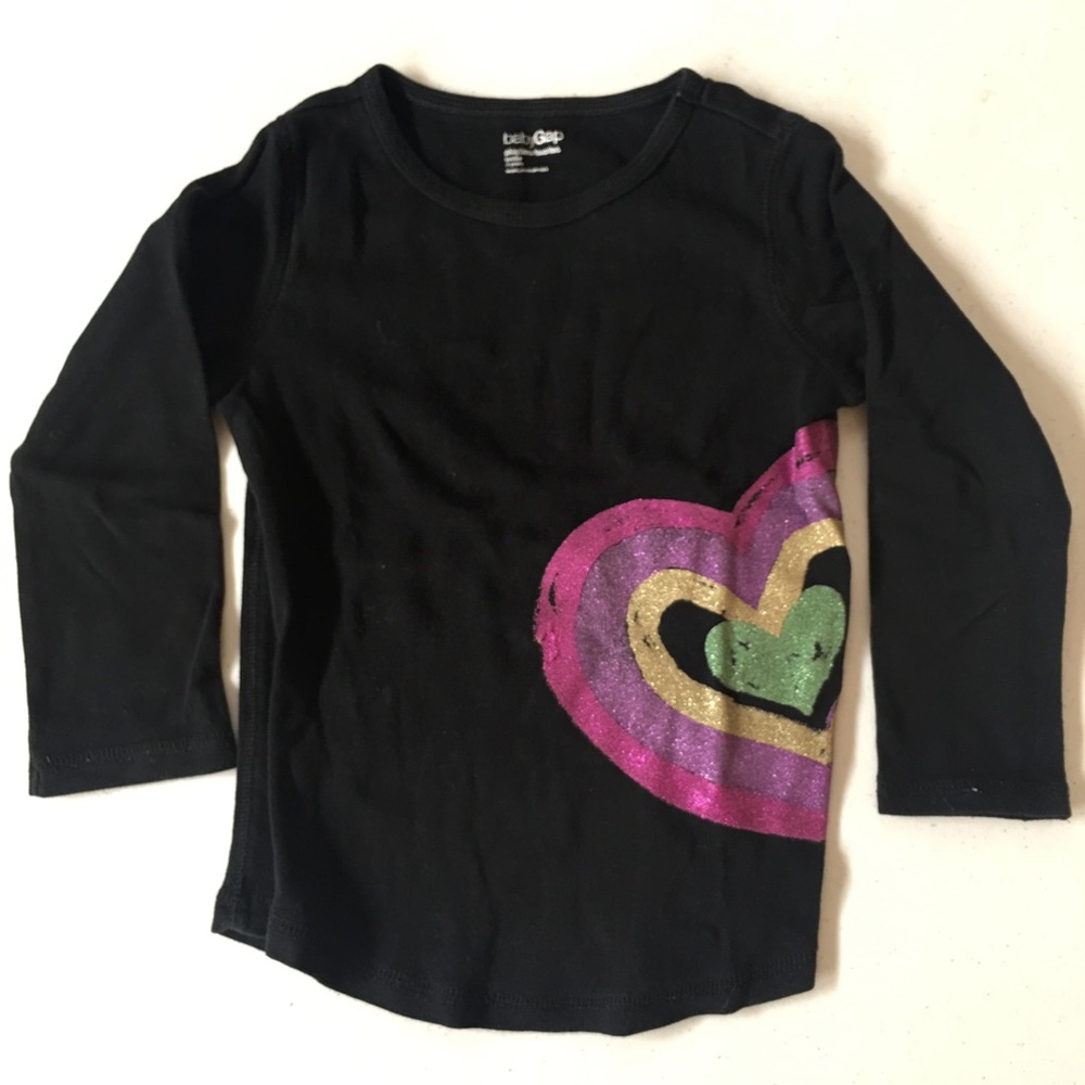 Gap Toddler 3T Heart Shirt