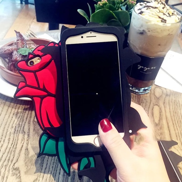 iPhone 7 / 8 / 7 PLUS / 8 PLUS Case "Giant Rose" - Picture 5 of 5