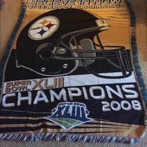 Pittsburgh Steelers Blanket SuperBowl XLlll