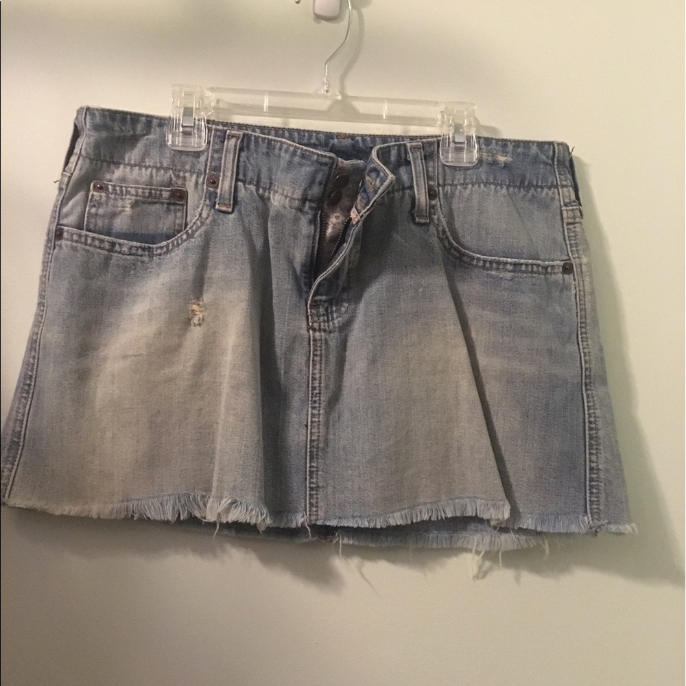 Abercrombie and Fitch jeans skirt