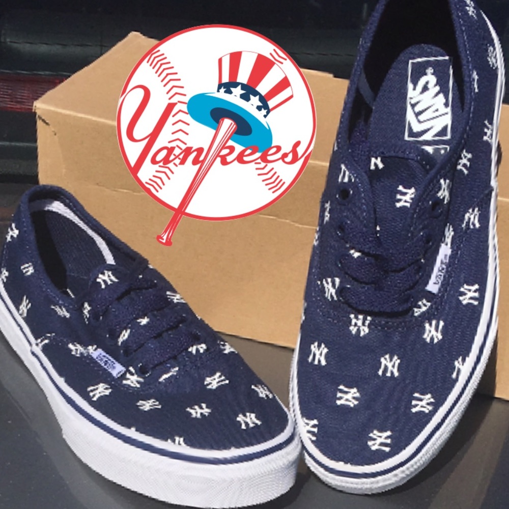 New Vans New York Yankees Sneakers!! ⚾️⚾️⚾️⚾️⚾️⚾️