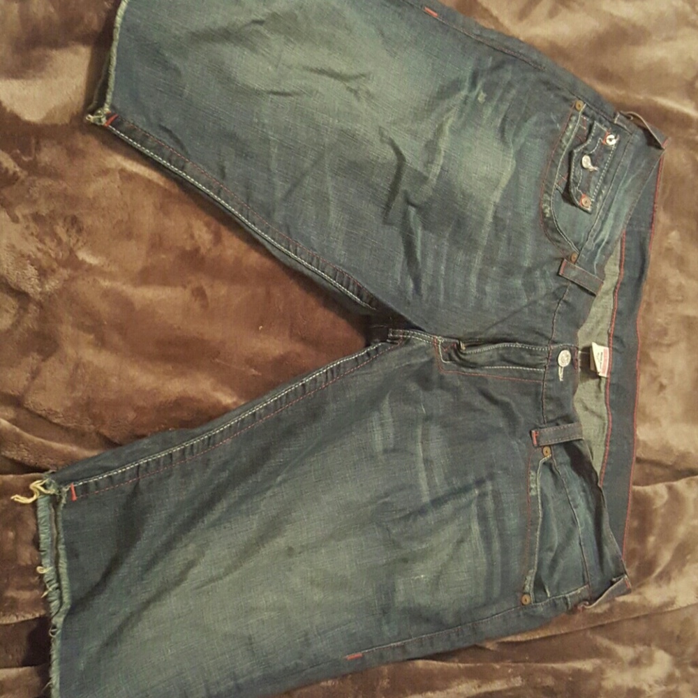 Authentic True Religion Cutoff Shorts