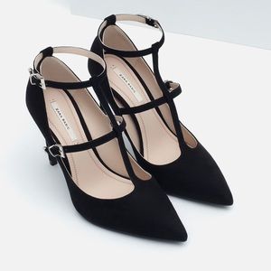 Zara Strappy High Heels