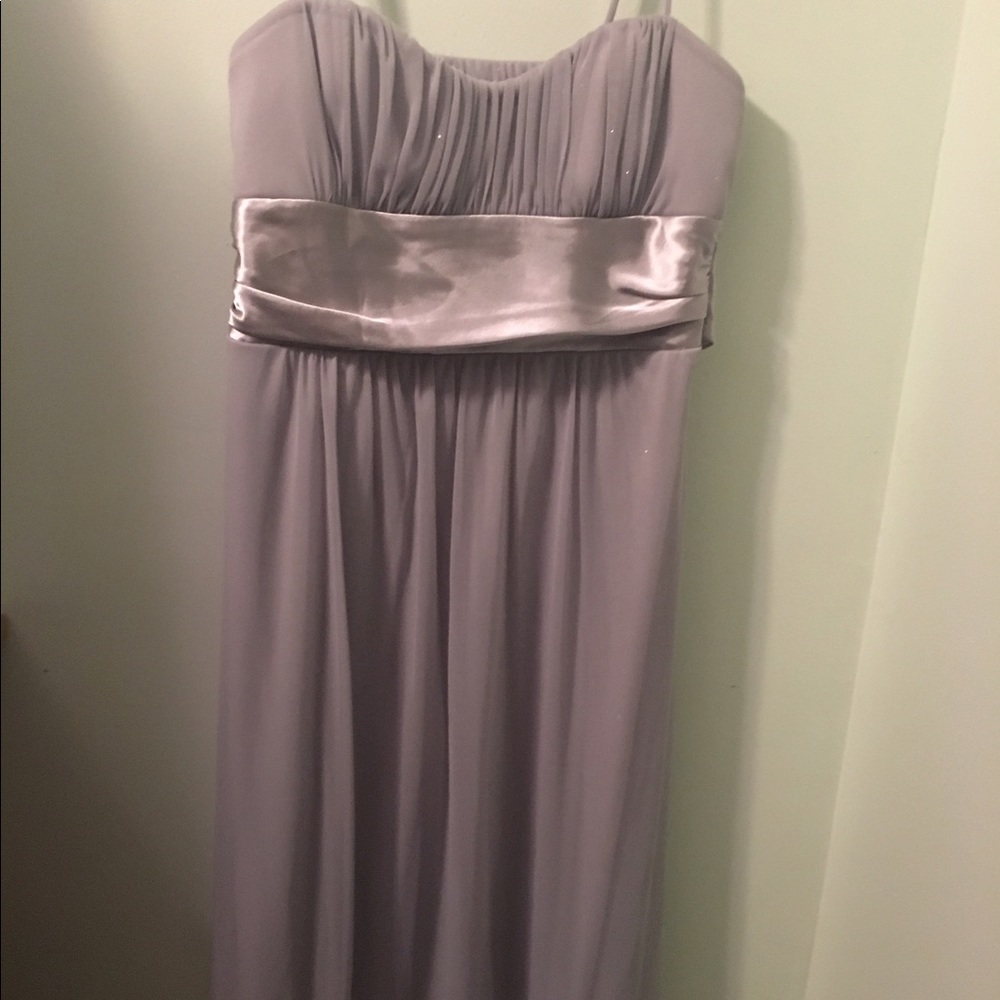 Sparkly silver dress