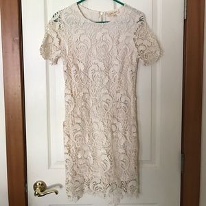 Ivory lace dress