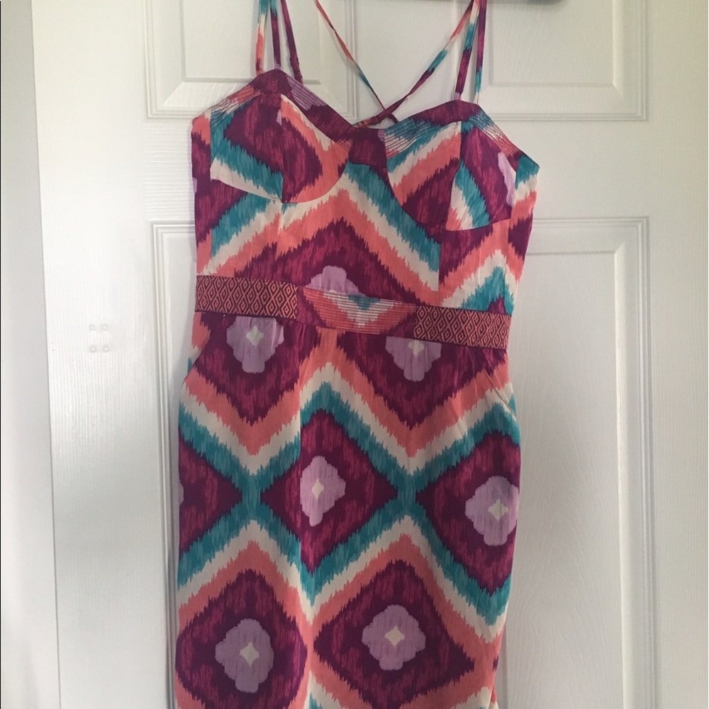 Aztec American eagle dress