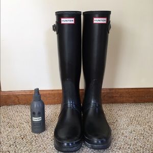 Gently used Authentic Black Hunter Boots