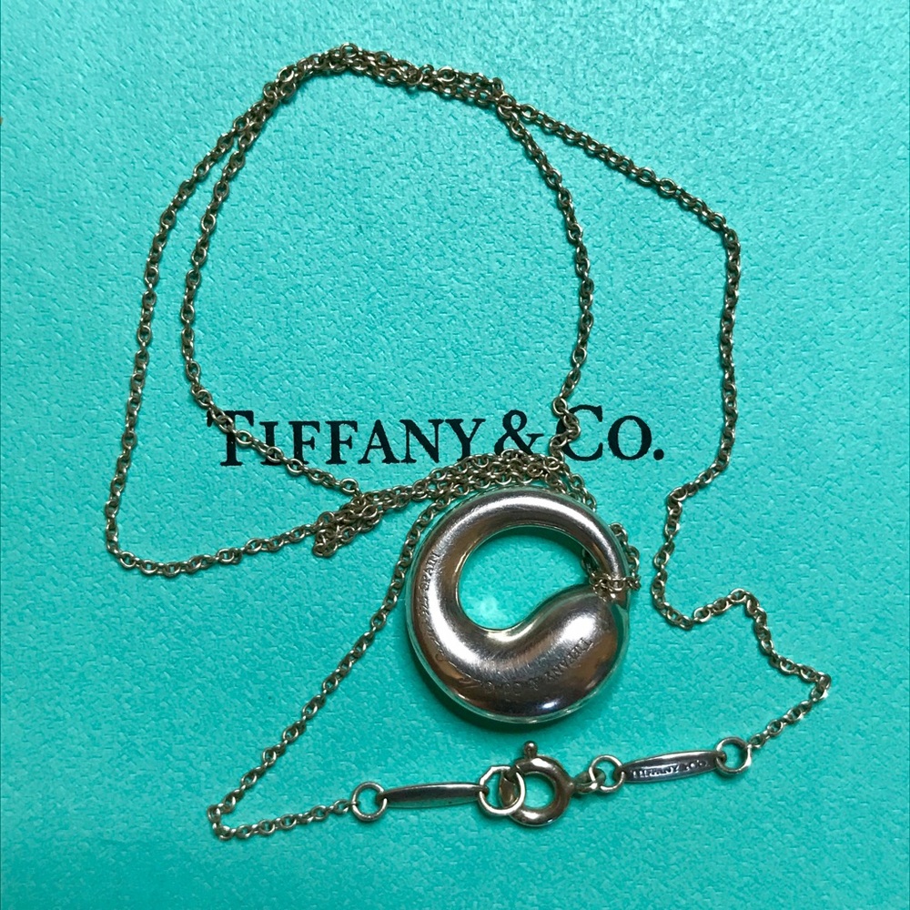 Tiffany & Co SS Medium Eternal Circle Pendant