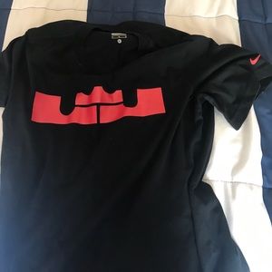 Lebrun James Nike dri fit shirt