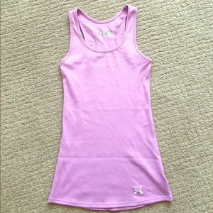 UA Women's Fitted Heat Gear Tank Top Size XS