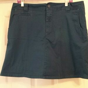 Dark teal skort