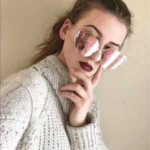 Beautiful Rose Gold Sunglasses