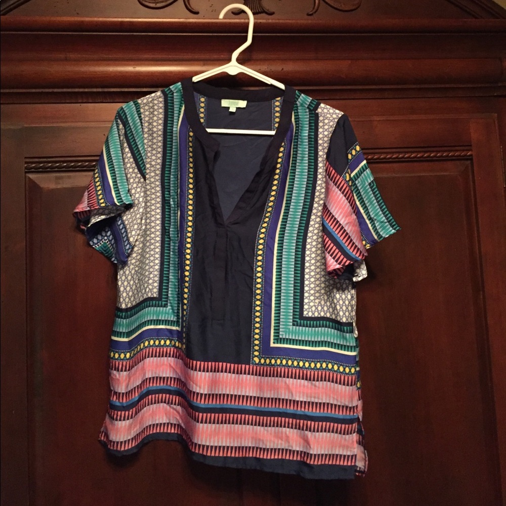 Short sleeve blouse