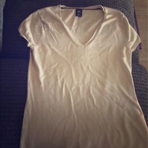 GAP ⭐️- NEW - Cream/Classy Short Sleeve Tee - S