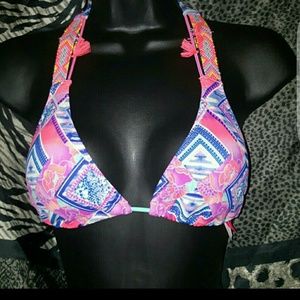 VS boho hippy triangle bikini top