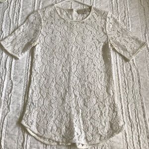 LOFT lace shirt