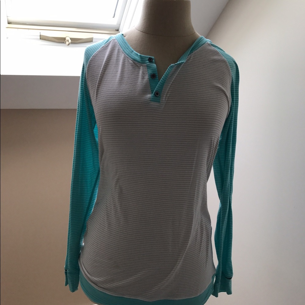 Lululemon Henley style long sleeve