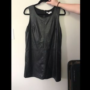 Black Leather Dress