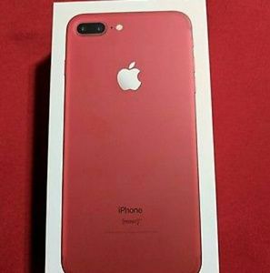Red iphone 7 plus