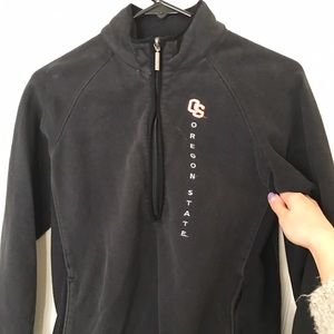 Oregon state half zip