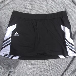 Adidas Black Athletic Tennis Skirt/Skort