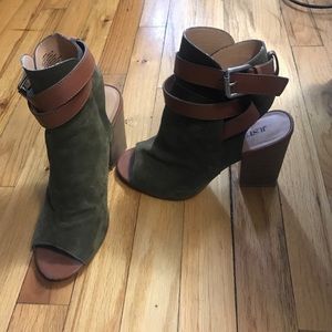 JustFab block heels