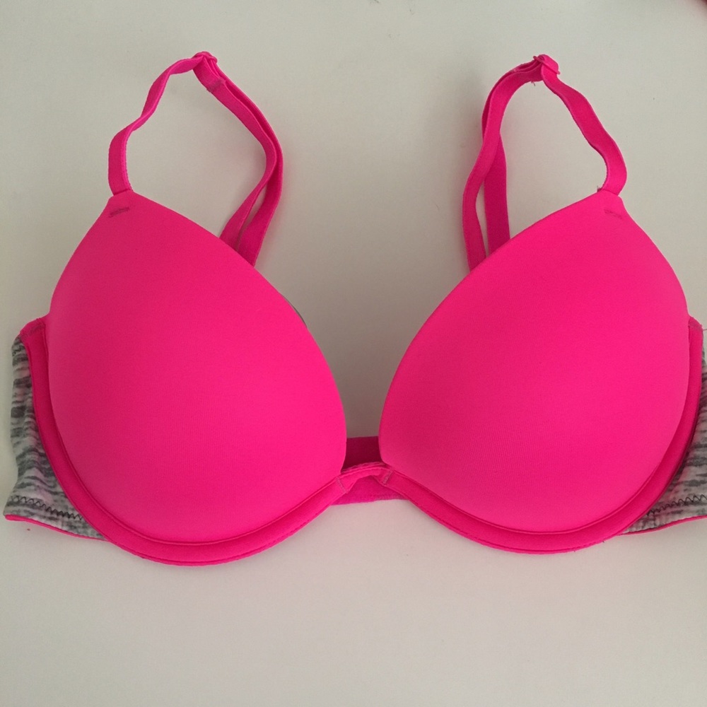 Pink Victoria's Secret Super Push Up