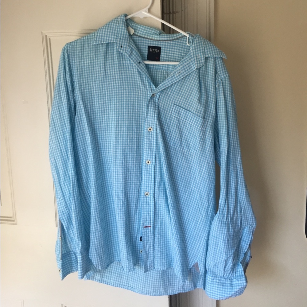 Benson Linen button down shirt