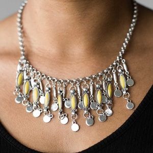 Yellow Necklace- wonderful wild