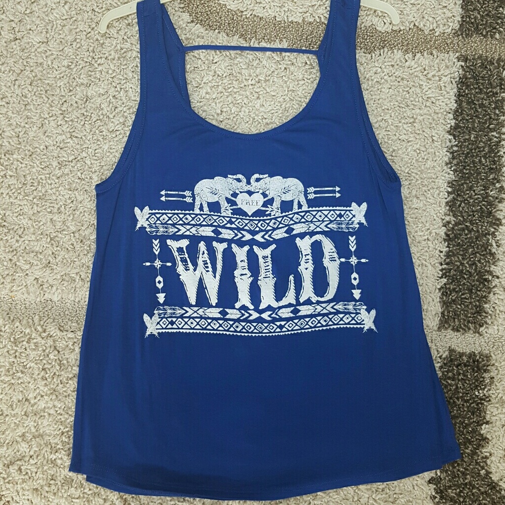 Cozy Casual Elephant Print Tank Top