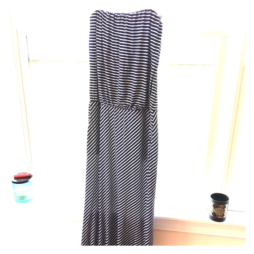 Stripped Maxi dress