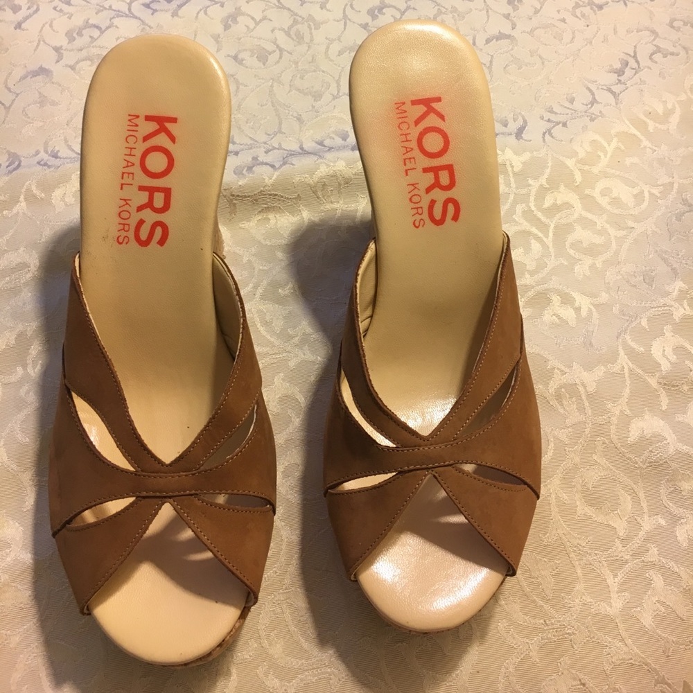 Michael Kors wedge sandals