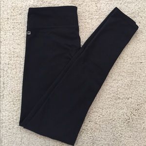 Fabletics Black Full Length Leggings Size Large