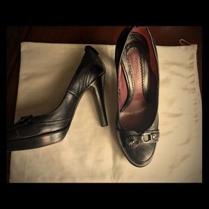 Sportmax (max Mara) leather shoes! Size 41, Black