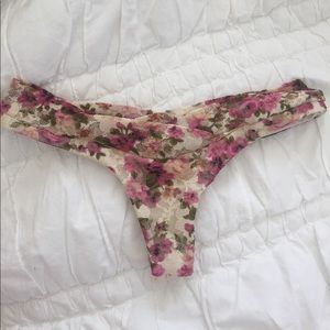 cute cheeky floral bikini bottoms