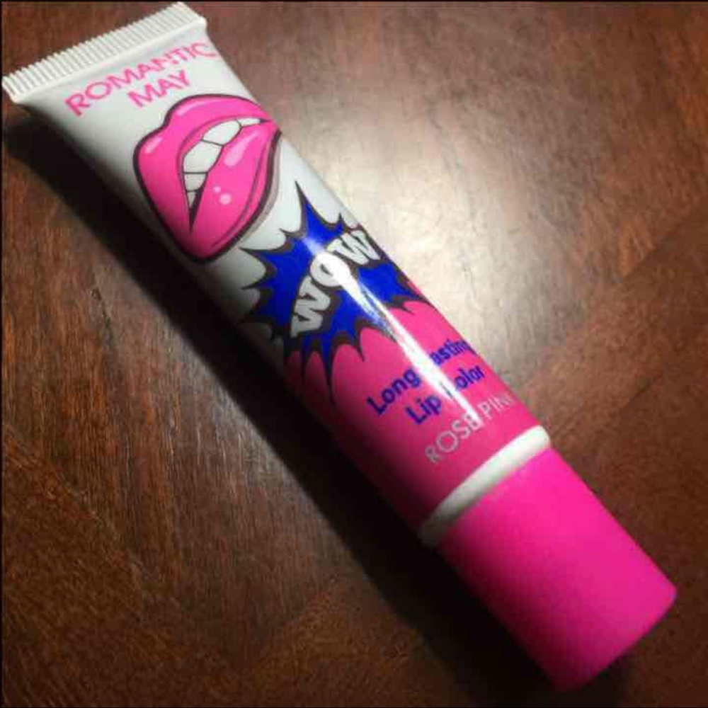 Peel off lip stain in Rose Pink