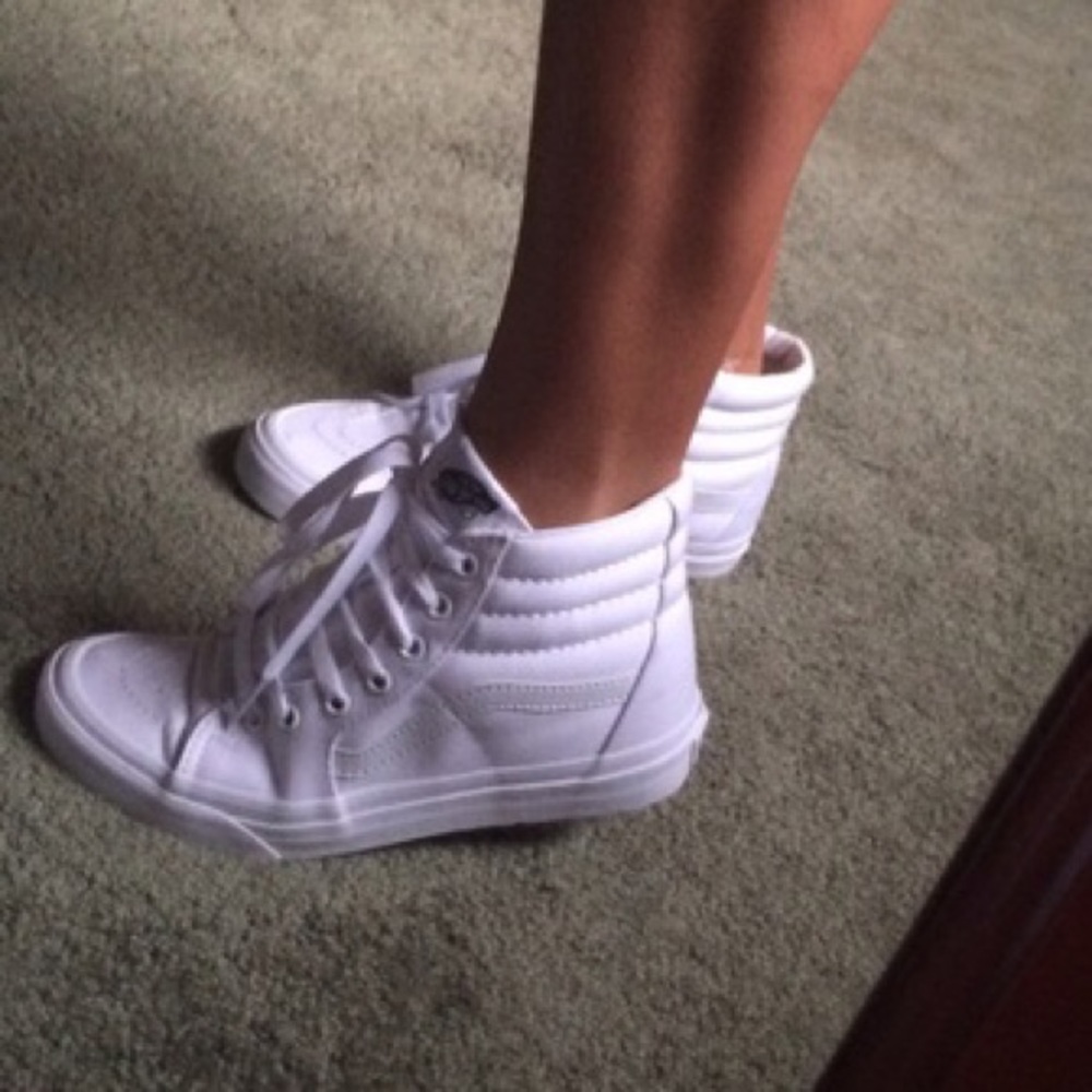 Vans Sk8 Hi Slim Sneaker White Urban Outfitters