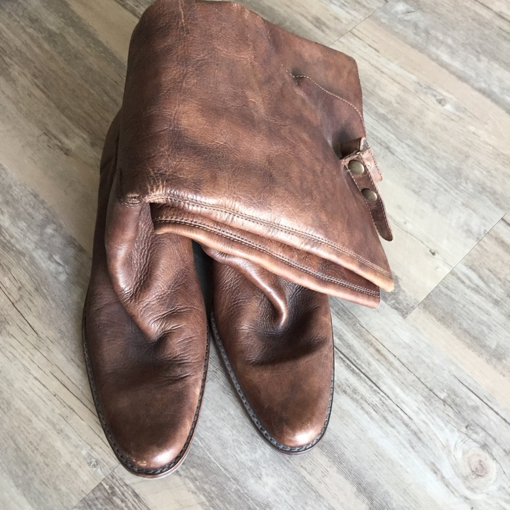 Matisse Tall Leather Brown Boots