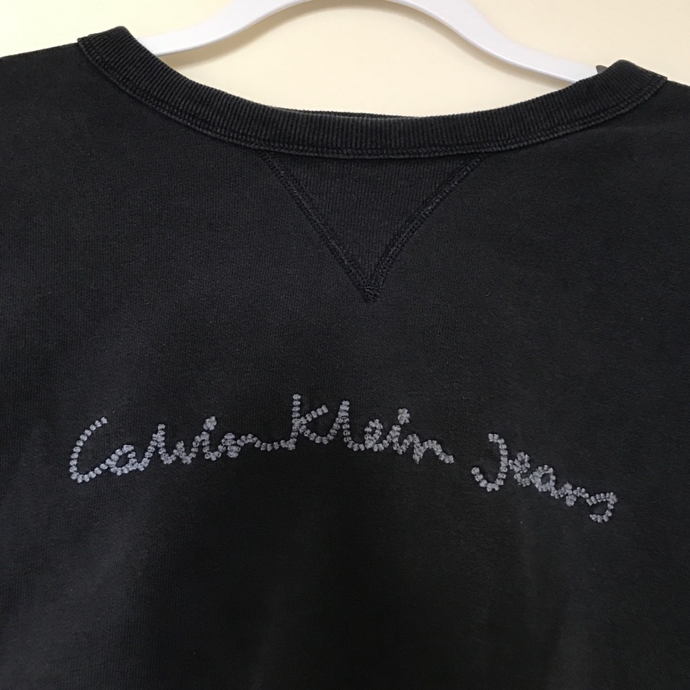 Calvin Klein Crop Vintage Sweatshirt