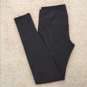 Fabletics Gray Full Length Leggings Size Large