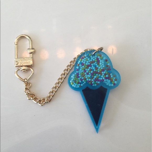 Betsey Johnson Handbags - New Betsey Johnson ice cream keychain or bag charm